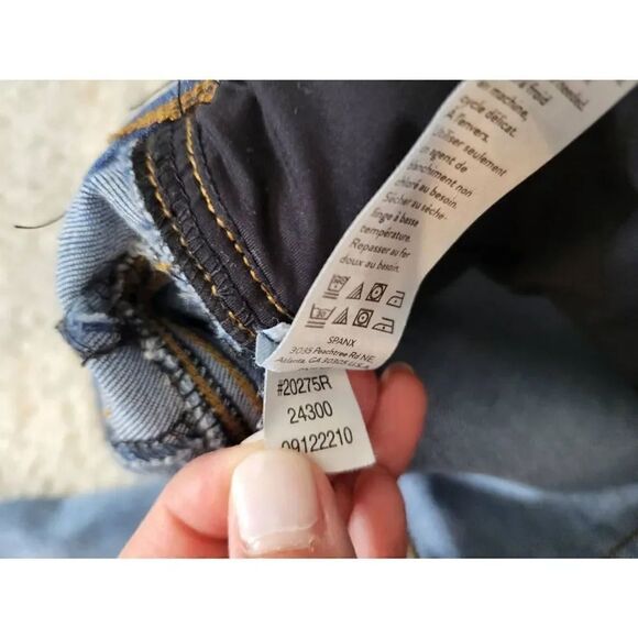 SPANX® Ankle Skinny Jeans, Light Vintage Wash M - Picture 8 of 10